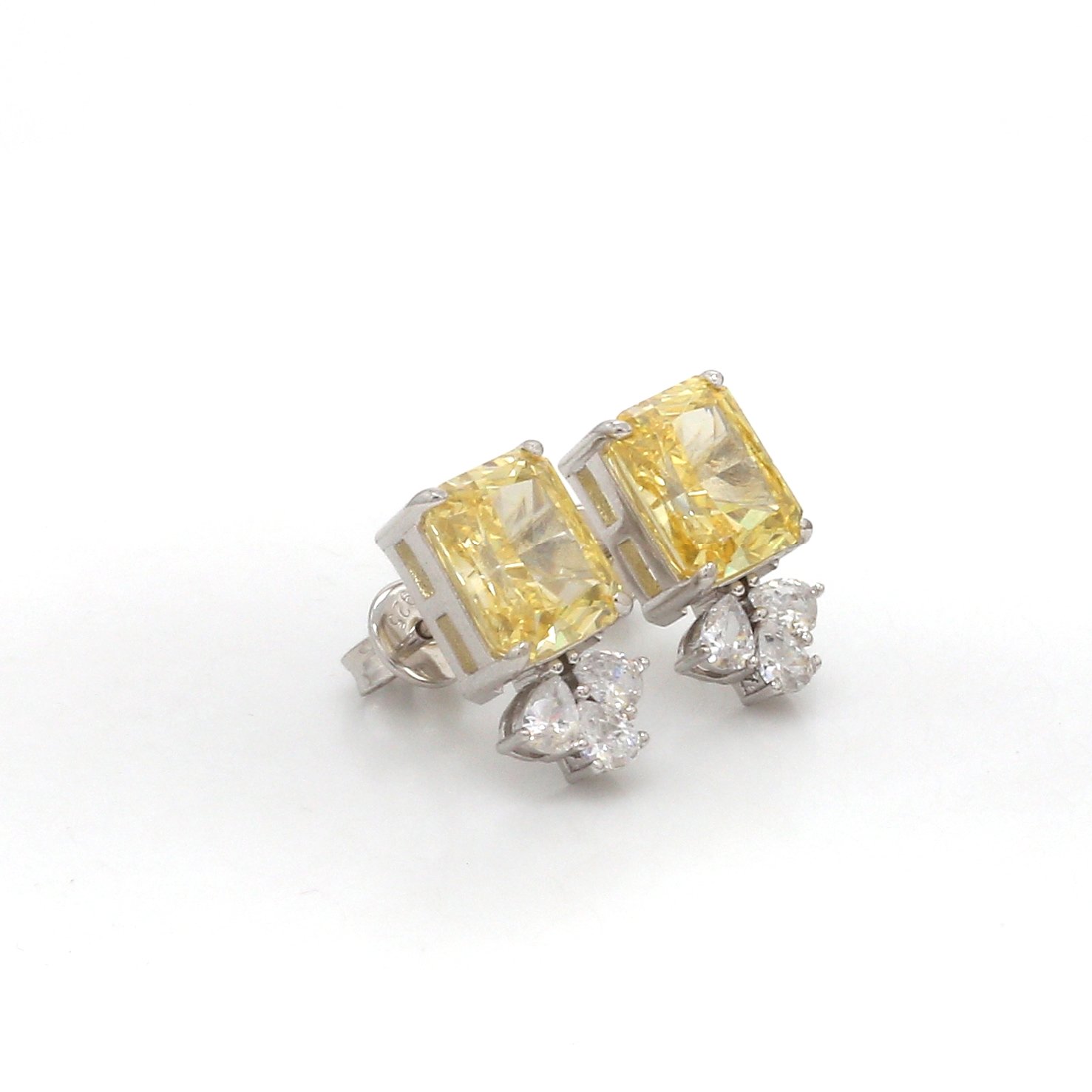 Lime Stone with Drops – Signature Earrings by Nirelle - Image 3