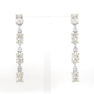 Crystal Ladder Drops – Signature Earrings by Nirelle