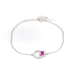 Nirelle Rouge Glow Misty – Soft Rouge Crystal Jewellery